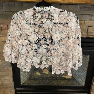 Lace shrug